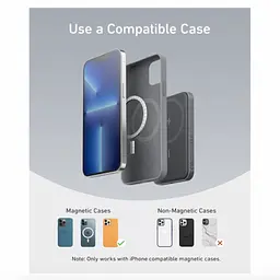 Зовнішній акумулятор (магнітний) Anker 621 Magnetic 5000mAh (A1610012) чорний - мініатюра 7
