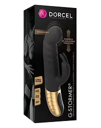 Вібратор-кролик Dorcel G-Stormer з зворотно-поступальним рухом головки, 23.5х3.9 см - мініатюра 3