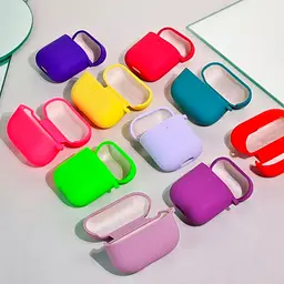 Чохол Silicone Case + Carbine для Apple AirPods Pro 2 Midnight Blue [90791] - мініатюра 2