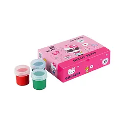 Гуашеві фарби Kite Hello Kitty, 12 кольорів 20 мл (HK26-063) - мініатюра 2