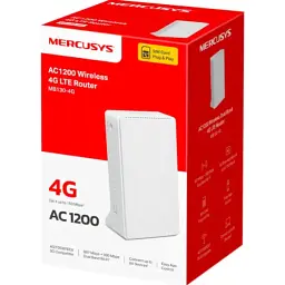 Модем 4G Mercusys MB130-4G, White, 2.4 ГГц / 5 ГГц, (300 Мб/с / 867 Мб/с), LAN, WAN, Wi-Fi, 3G, 4G/LTE - мініатюра 3