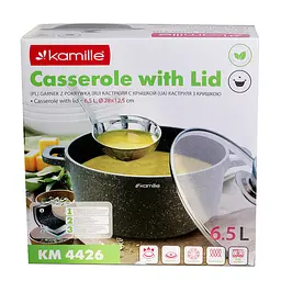 Каструля Kamille KM-4426 6,5л - мініатюра 9