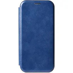 Чохол-книжка Toto Book Rounded Leather Case HuAwei Y5 2019 Navy Blue - мініатюра 2