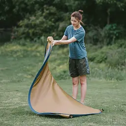 Душовий намет розкладний Naturehike NH17Z002-P, коричневий - миниатюра 7