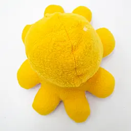 М'яка іграшка Восьминіг перевертень двосторонній веселий сумний Mood Octopus 20 см UKC жовто/рожевий - мініатюра 3