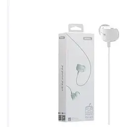 Дротові навушники Remax RM-502 3.5 mm 1.2 m White - мініатюра 2