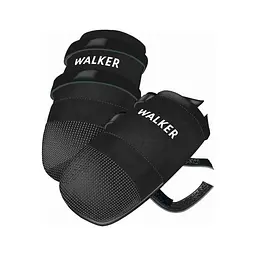 Черевики Trixie Walker Care для собак, поліестер, розмір L, 2 шт (чорні)
