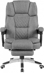 Офісне крісло GT Racer (B-2514 Fabric Dark Gray) - мініатюра 2