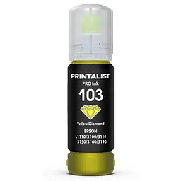 Чорнило PRINTALIST 103 для Epson L3100/3110/3150 70г Yellow водорозчинне (PL103Y) - мініатюра 3