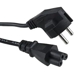 Кабель живлення для ноутбука Ritar мікі маус 0.75 мм CEE 7/7 IEC C13 потрійний
