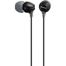 Навушники Sony In-ear MDR-EX15LP 3.5 mini-jack Чорний (MDREX15LPB.AE)