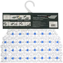Килимок для ванної Eco Fabric Крапка 63х34 см блакитний (6334-004) - мініатюра 6