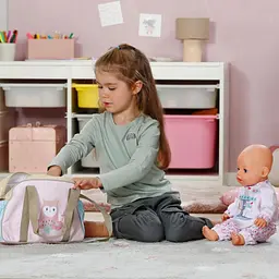 Сумка для ляльки BABY BORN – КВІТКОВИЙ НАСТРІЙ (з аксес.) BABY born 837894 - мініатюра 5