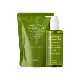 Гідрофільна олія для очищення Purito From Green Cleansing Oil Набір 400 мл