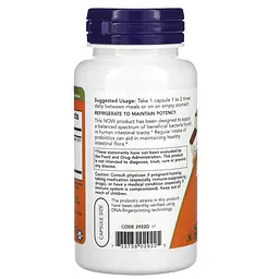 Пробіотики і пребіотики NOW 4X6 Acidophilus, 120 вегакапсул - мініатюра 3