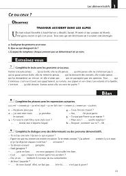 Les 500 Exercices de Grammaire Livre de l'eleve B1 + corriges - мініатюра 15