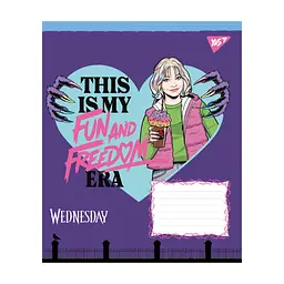 Зошит Yes Wednesday Школа Загадок А5 48 аркушів клітинка (768266), в асортименті - мініатюра 5