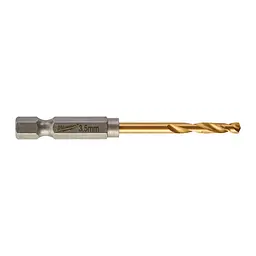 Свердло по металу RedHEX SHOCKWAVE HSS-TiN MILWAUKEE, діаметр 3,5х69х25мм, (10шт), пластикова коробка - мініатюра 2