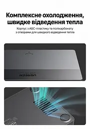 Зовнішня карта відеозахоплення UGREEN CM630 із входом HDMI та захопленням через USB-C наскрізний вихід HDMI до 4K 30 Гц захоплення до 2K 30 Гц мікрофонний вхід 3,5 мм вихід 3,5 мм для навушників із підтримкою гарнітури для OBS та Potplayer у комплекті HDMI-кабель та USB-кабель даних і живлення чорна (15390) - мініатюра 4