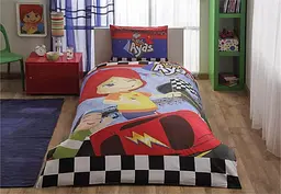 Комплект постільної білизни Disney Ayas Race 1,5-спальний Tac pbe0041301