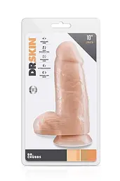 Фалоімітатор Blush Dr. Skin Dr. Chubbs, 25.4 см (тілесний) - мініатюра 5