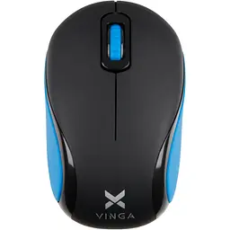 Мишка Vinga MSW-907 black - blue - мініатюра 3
