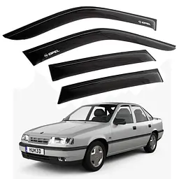 Дефлектори вікон для Opel Vectra A 1988-1995 Седан Скотч 3M Voron Glass