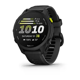 Смарт-годинник Garmin Forerunner 70 з чорним силіконовим ремінцем
