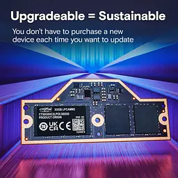 Crucial 32GB LPCAMM2 LPDDR5X-7500 memory - мініатюра 3