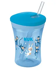 Поїльник Nuk Evolution Action Cup, 230 мл, синій (3952382)