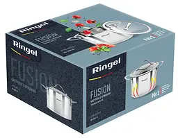 Каструля RINGEL Fusion 18 см 2.6л нержавіюча сталь ㅤ ㅤ - мініатюра 7