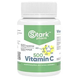 Вітамін-C Stark Pharm Vitamin C 500 мг 100 таблеток