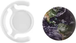 Тримач телефону TOTO Popsocket plastic BNS-C 850 Earth (White) - мініатюра 2