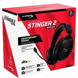 Гарнітура - бездротові навушники HyperX Cloud Stinger 2 USB/WL 2 виду підключення (676A2AA) - мініатюра 9