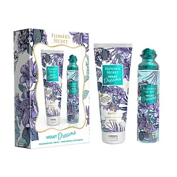 Подарунковий набір жіночий Emper Flower`s Secret Violet Dreams 250 мл body mist + 250 мл body lotion (MM36054) - мініатюра 2