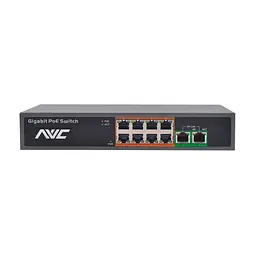 PoE-комутатор 10-портовий гігабітний NVC-1008G (73-00101)
