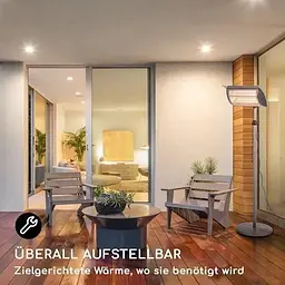 Інфрачервоний обігрівач Blumfeldt Heat Guard Focus IR ComfortHeat (10032518) - мініатюра 2
