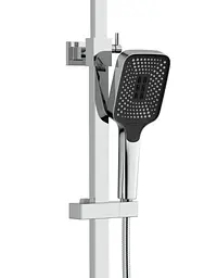 Душова система універсальна Qtap Sloup Chrome термостатична QTSL57103KNC - мініатюра 4