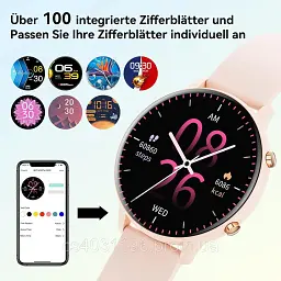 Розумний годинник G25 Hwagol Bluetoothдзвінки та понад 140 спортивних режимів - мініатюра 4