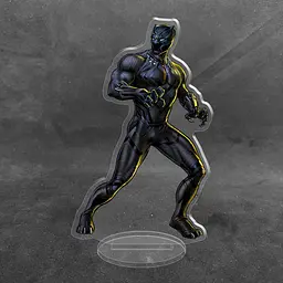 Акрилова колекційна фігурка Marvel Чорна Пантера 15 cм - мініатюра 2