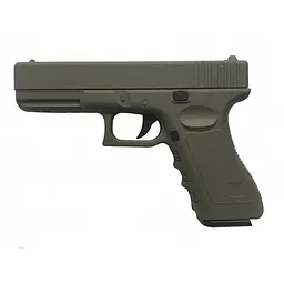 Пістолет ігровий Vigor Glock G17 V20-Brown металевий