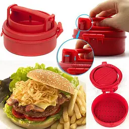 Ручной одинарный пресс для приготовления котлет, гамбургеров Stufz Sliders PR3 - мініатюра 2