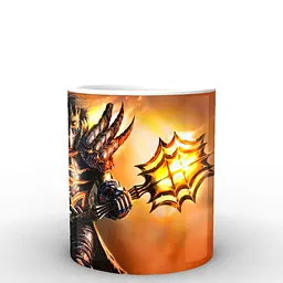 Кухоль GeekLand World of Warcraft зі зброєю WW.02.56 330 мл білий - мініатюра 3