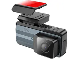 Автомобільний відеореєстратор Hoco DV12 2K Gray (6942007640176) - мініатюра 3