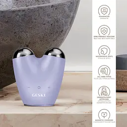 Мікрострумовий підтягувач обличчя GESKE MicroCurrent Face-Lifter 6 в 1 фіолетовий - мініатюра 5