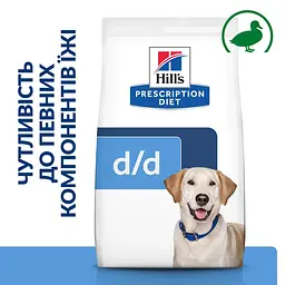 Сухий корм Hill’s Prescription Diet d/d для собак при харчовій алергії з качкою та рисом 12 кг - мініатюра 2