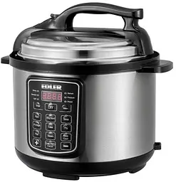 Мультиварка-скороварка ED-PC1806, Black/Silver, 900W Edler teh0020187 - мініатюра 2