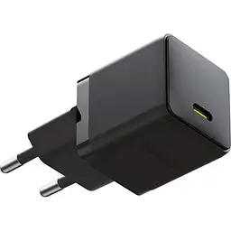 Мережевий зарядний пристрій Baseus Palm Fast Charger USB-C 30W + Cable USB-C to USB-C 60W 1m Black (P10111605113-01) [168077] - мініатюра 3