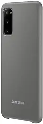 Чохол протиударний LED Cover EF-KG980CJEGRU для Samsung Galaxy S20 (6.2") Grey - мініатюра 2