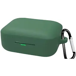 Чохол-накладка DK для Realme Buds Air 7 Silicone Candy Friendly з карабіном (green)